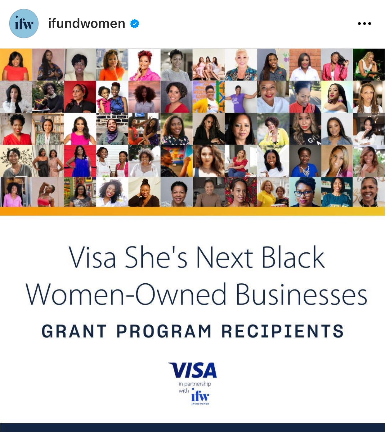 Visa x iFundwomen Grant Recipients!