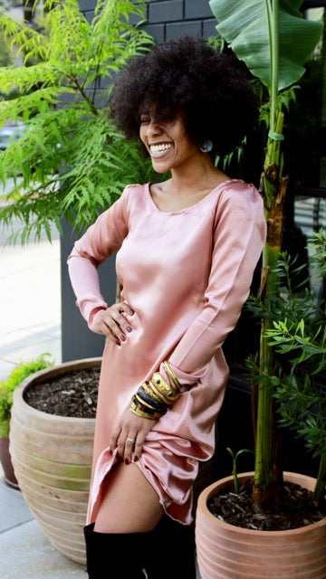 GIVEAWAY | Serena Rose Gold Dress!