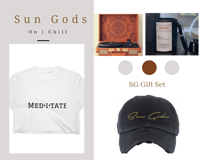 Goddess on the Go Gift Box - Meditate shirt